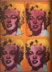 "Marilyn Monroe" 1962 di Andy Warhol